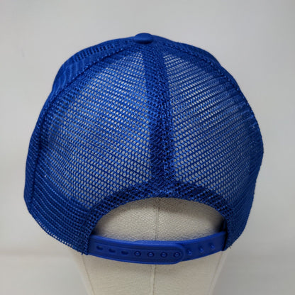 NAPA Snapback Mesh Back Rope Trucker Hat Blue OSFA Solid Sportsman