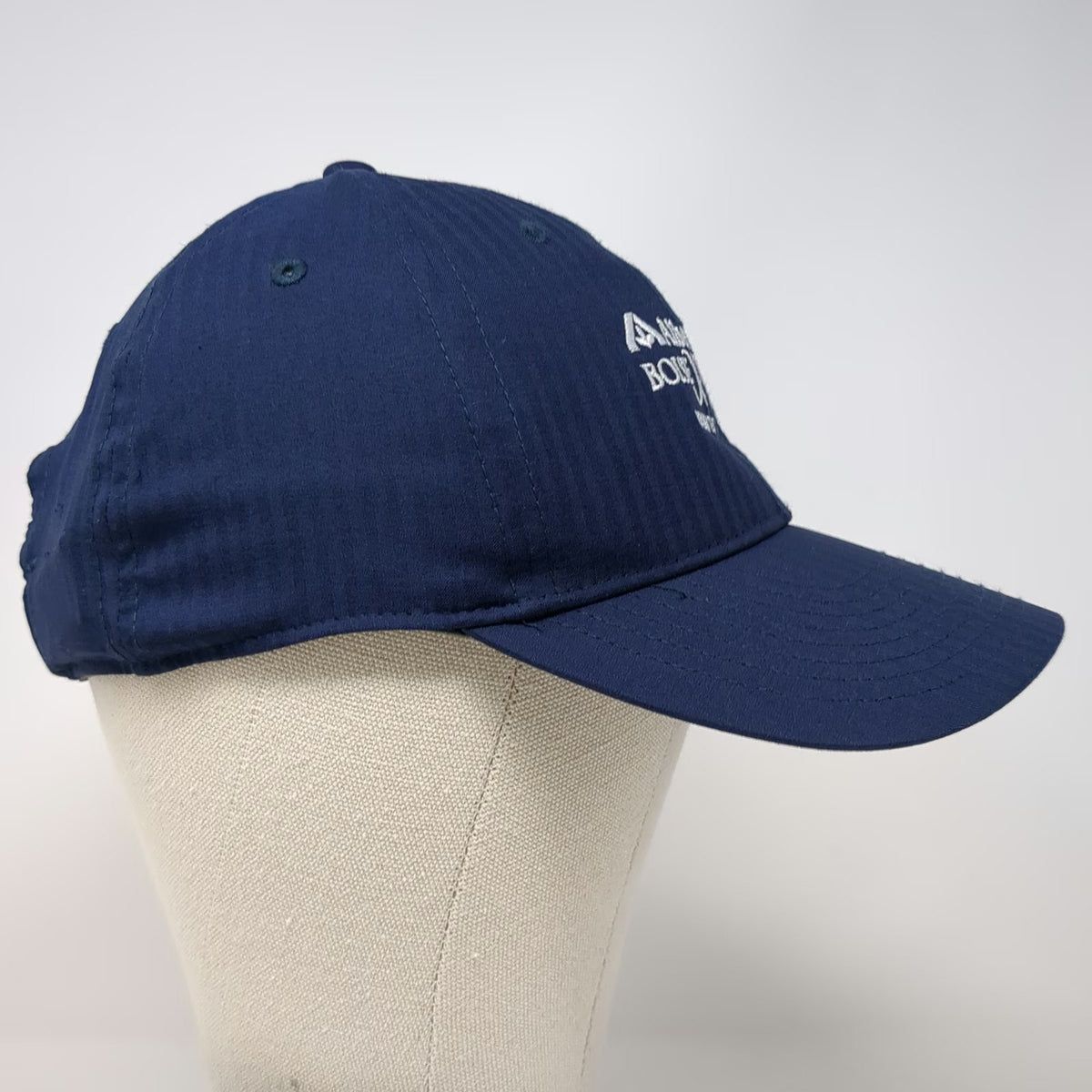 Nike Baseball Cap Blue One Size Albertsons Boise Open Golf Chevron DRI-FIT Hat