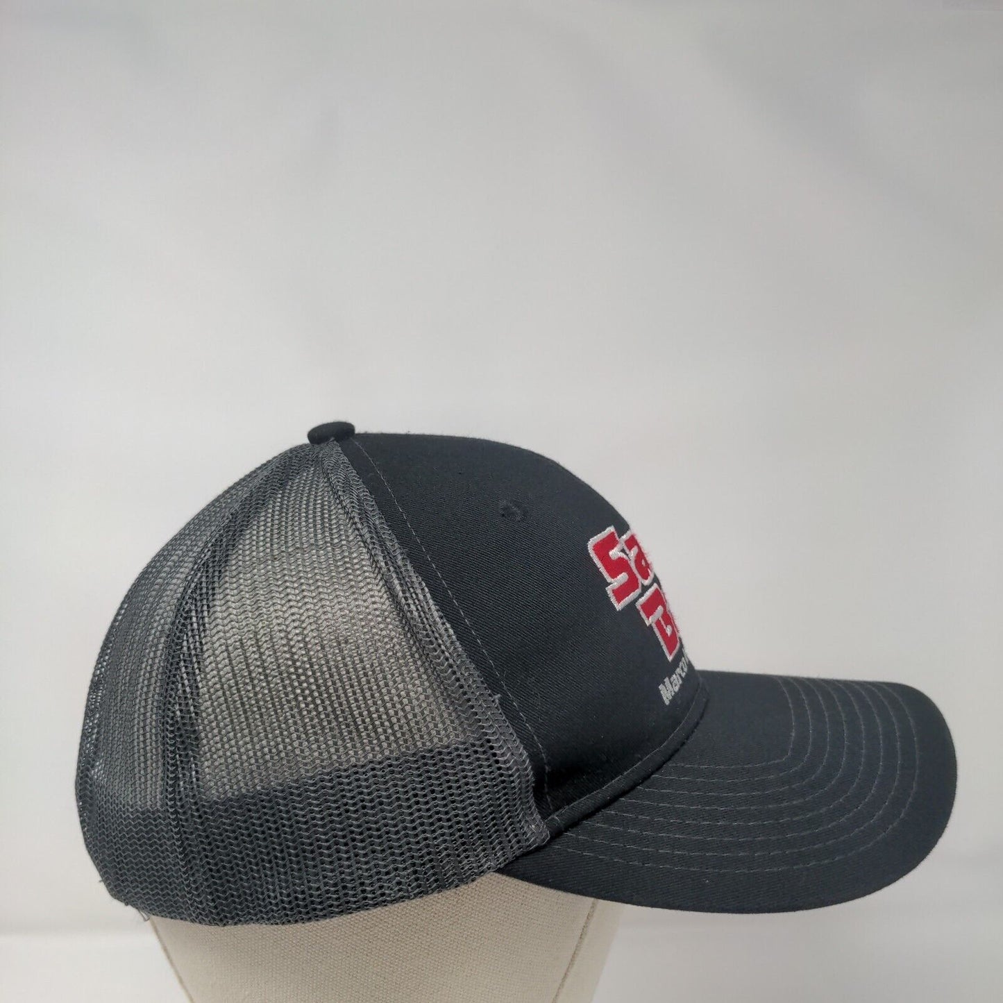 Sand Bar Marco Island FL Snapback Trucker Hat Black OS Adjustable Port Authority
