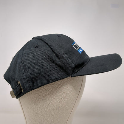Crucial Technology Slideback Hat Black OSFA Adjustable Embroidered