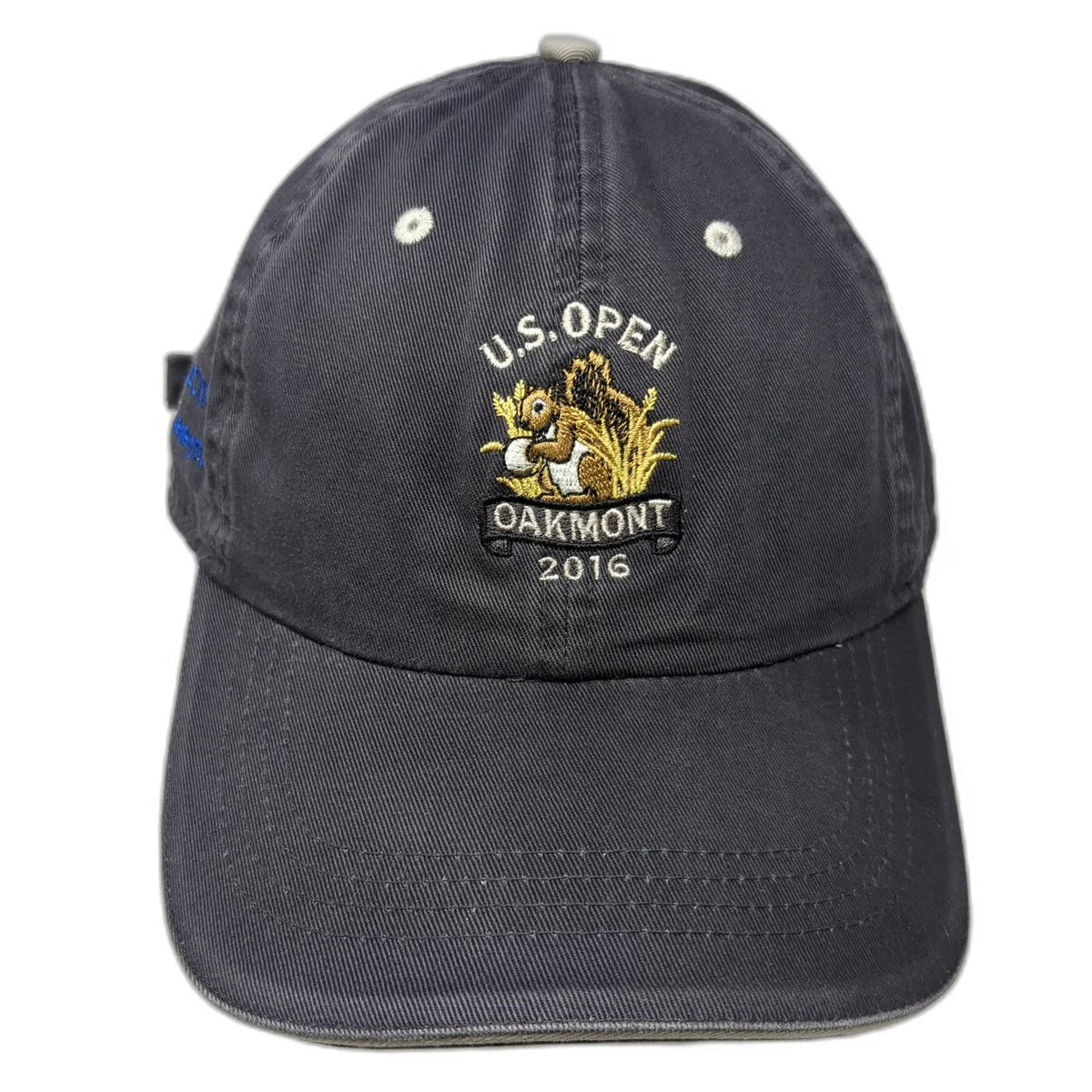 Ahead Baseball Cap Gray One Size U.S. Open 2016 Oakmont Squirrel Golf USGA Hat