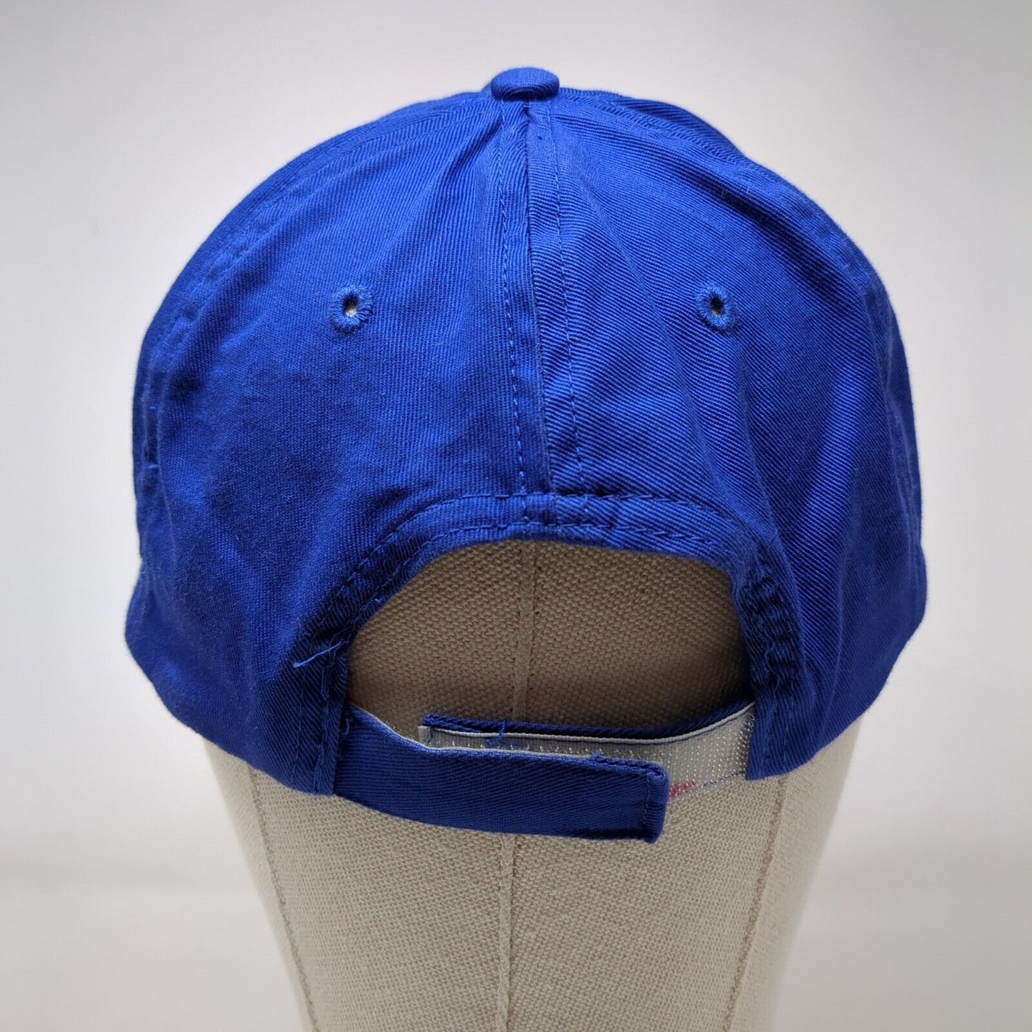 So Many Fish So Little Time Strapback Hat Blue 57cm Adjustable 6 Panel Cotton