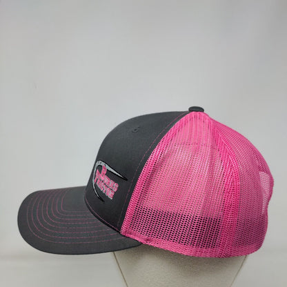 Burks Tractor Snapback Trucker Hat Multi One Size Mesh Back Richardson