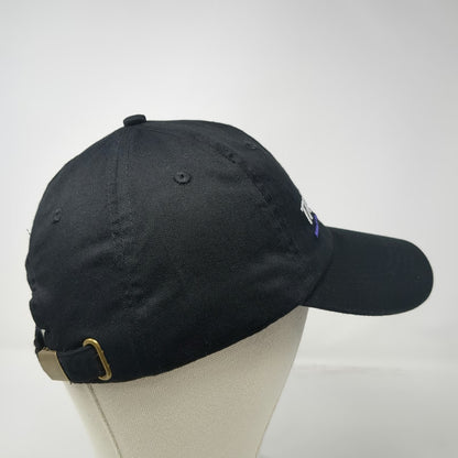 Taco Bell Baseball Cap Black One Size Embroidered Side Icons Slideback Hat