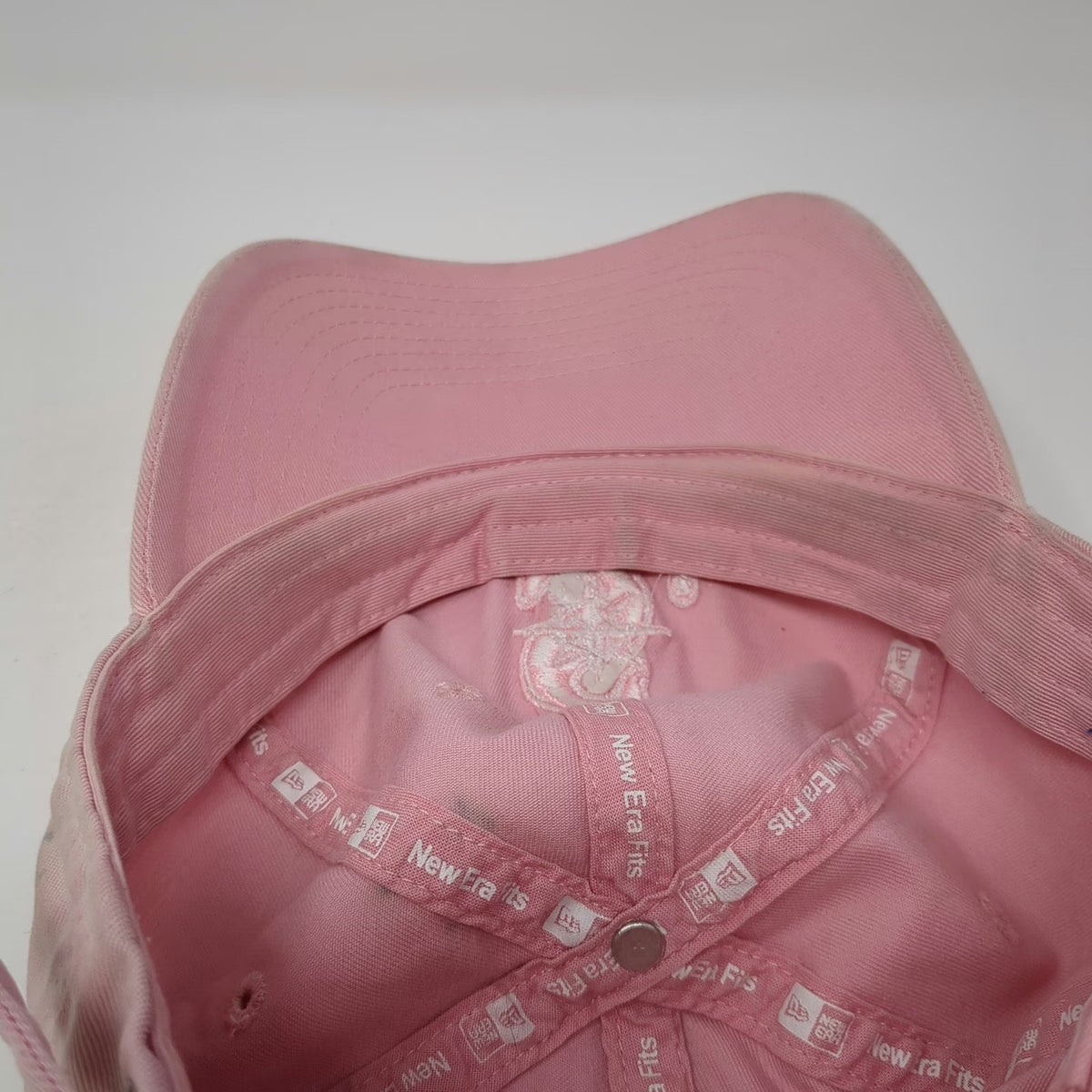 New Era Seattle Mariners MLB Baseball Cap Pink Women's Breast Cancer Ribbon Hat