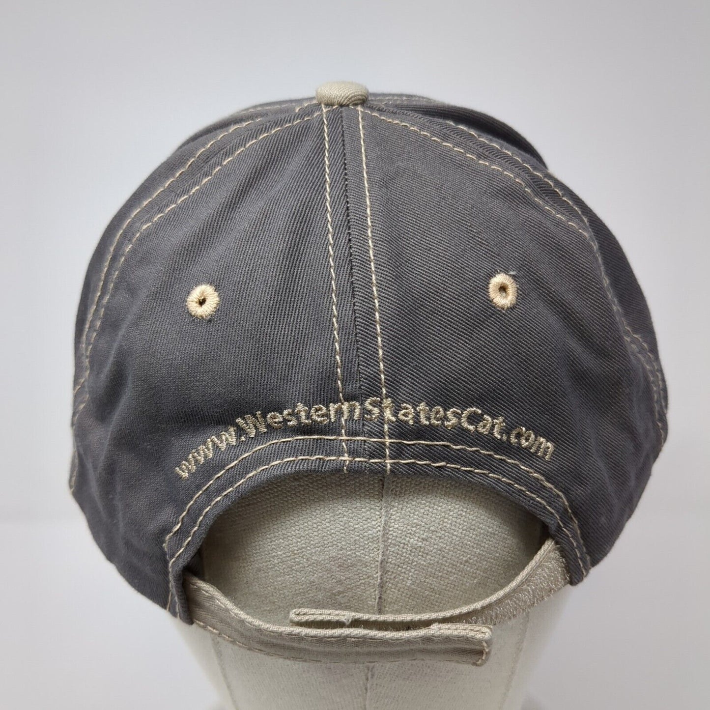 Western States VIP RV Customer Strapback Hat Gray OS Adjustable Embroidered BDA