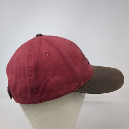Richardson Baseball Cap Red One Size Idaho Sporting Clays Cotton Strapback Hat