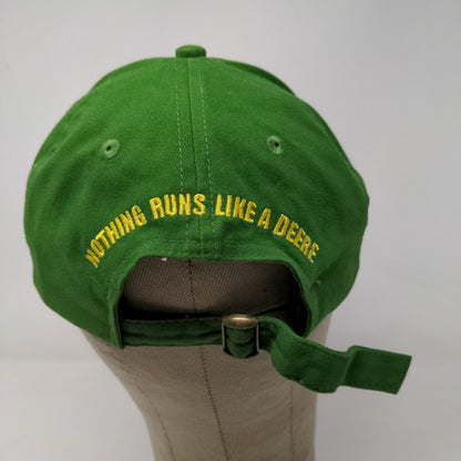 Cary Francis Group John Deere Men's Slideback Hat Green OSFA Embroidered Logo