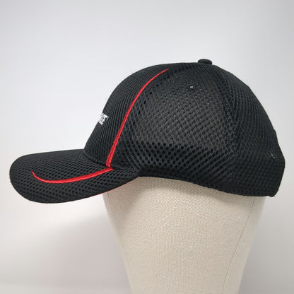 Savage Arms Baseball Cap Black One Size Strapback Mesh Firearm Gun Logo Hat