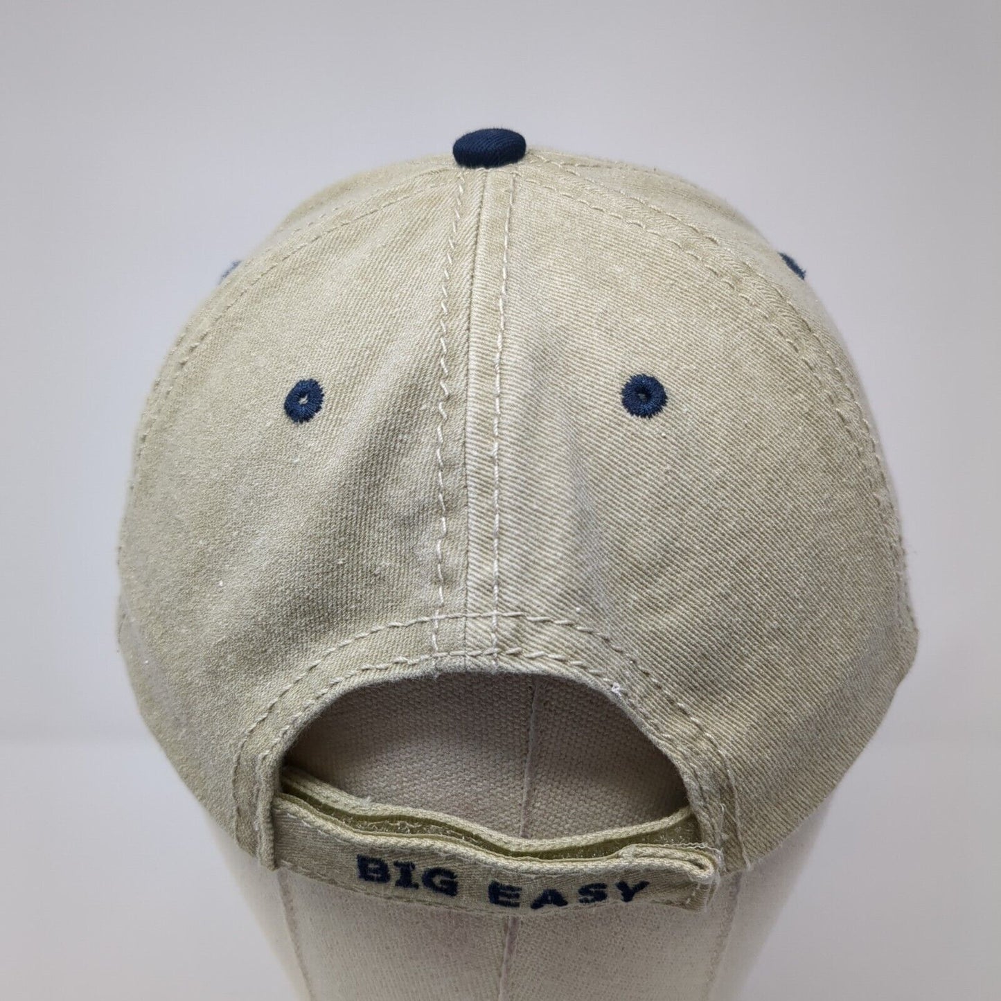 Bourbon St French Quarter Strapback Hat Tan One Size Adjustable Big Easy