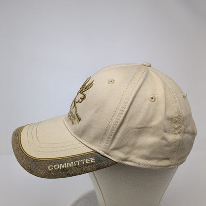 Rocky Mountain Elk Foundation Committee Slideback Hat Tan One Size Hunting