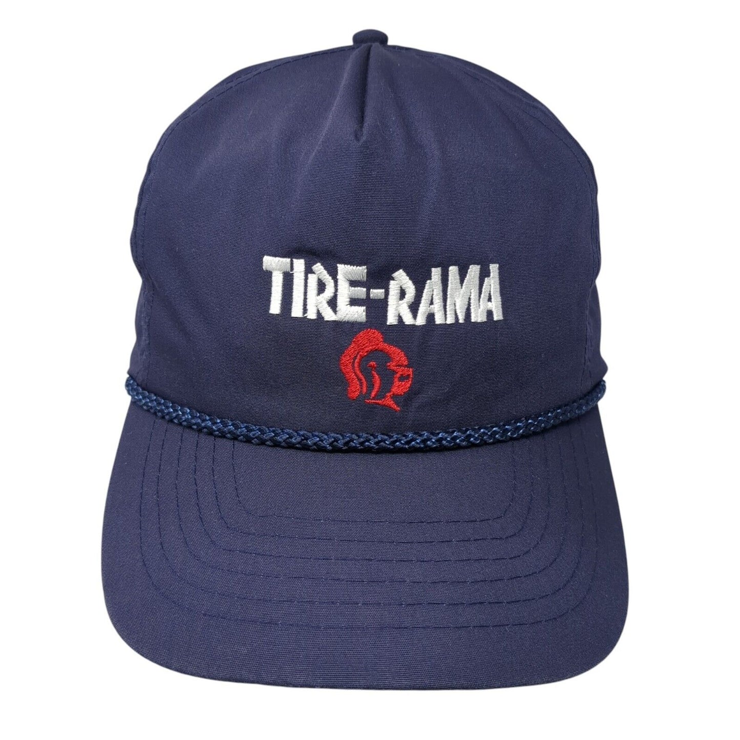 Tire-Rama Cooper Tire Slideback Hat Blue One Size Adjustable Embroidered Rope