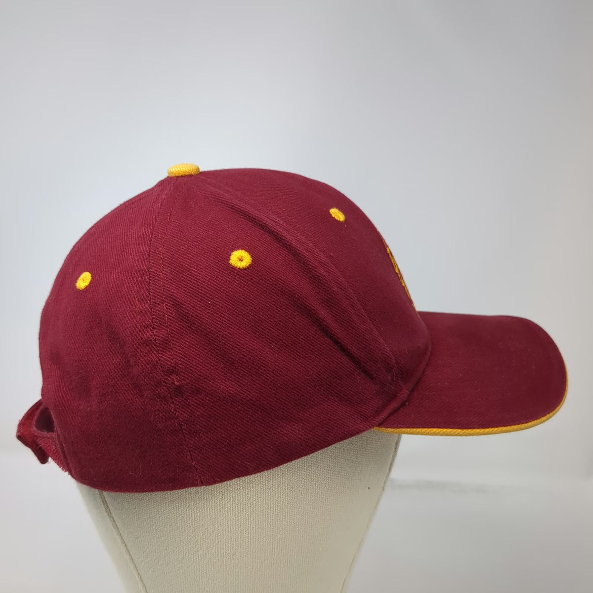USC Trojans NCAA Signatures Cap Red One Size Strapback Yellow Sandwich Bill Hat