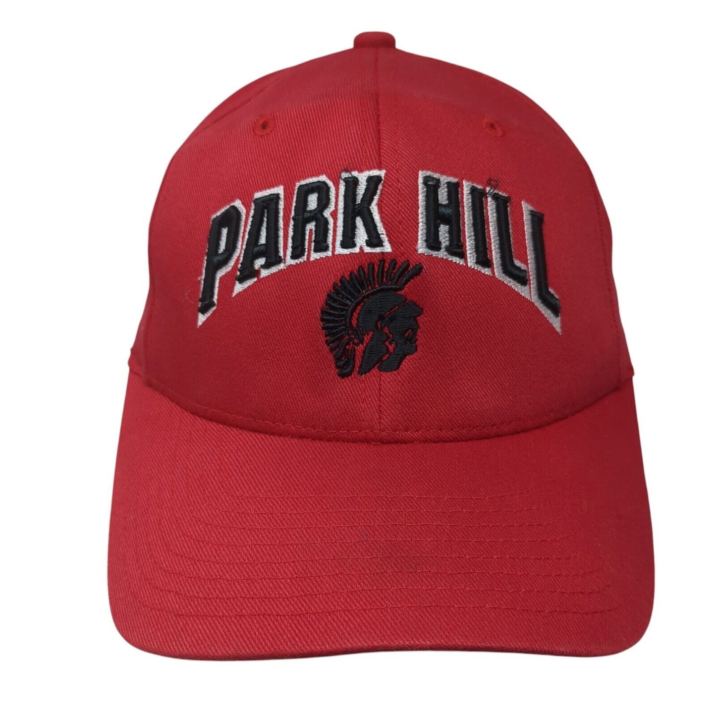 Park Hill Fitted Hat Red Small-Medium Embroidered Flexfit Yupoong