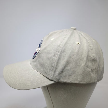 NFL New England Patriots Cap Beige One Size Slideback Embroidered Shield Logo