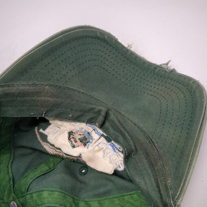 Imperial Baseball Cap Green One Size Tall Timber Lodge Pittsburg NH Fish Hat