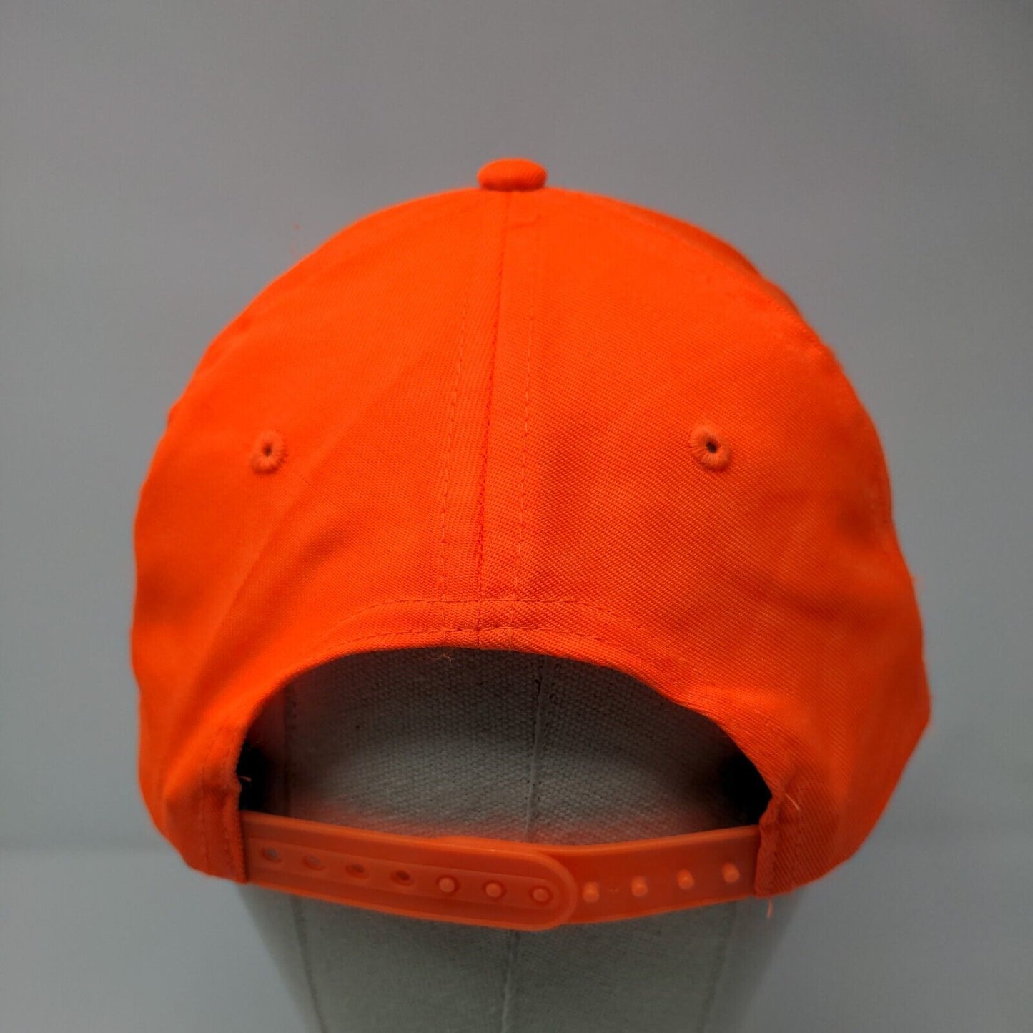 Paramount Outdoors Snapback Hat Orange OSFA Adjustable Solid Blank