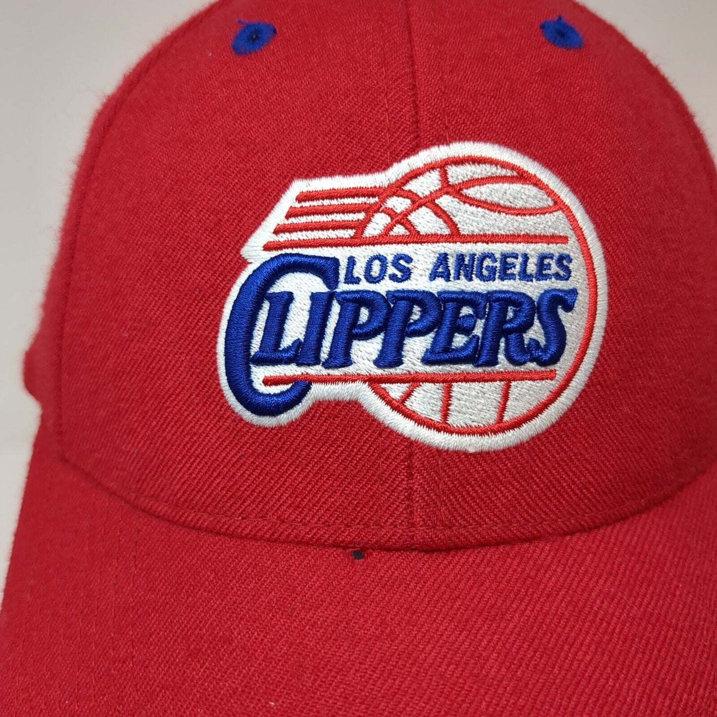 Nike Team Los Angeles LA Clippers Strapback Hat Red OSFA NBA Embroidered Logo