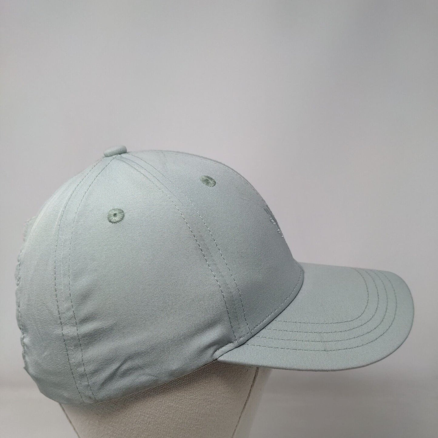 Blogilates Strapback Hat Ponytail Grayish-Green One Size Embroidered Moon