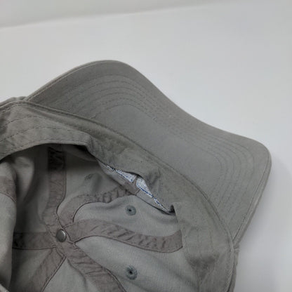 AHBL Slideback Hat Gray One Size Adjustable Embroidered Port Authority Cotton