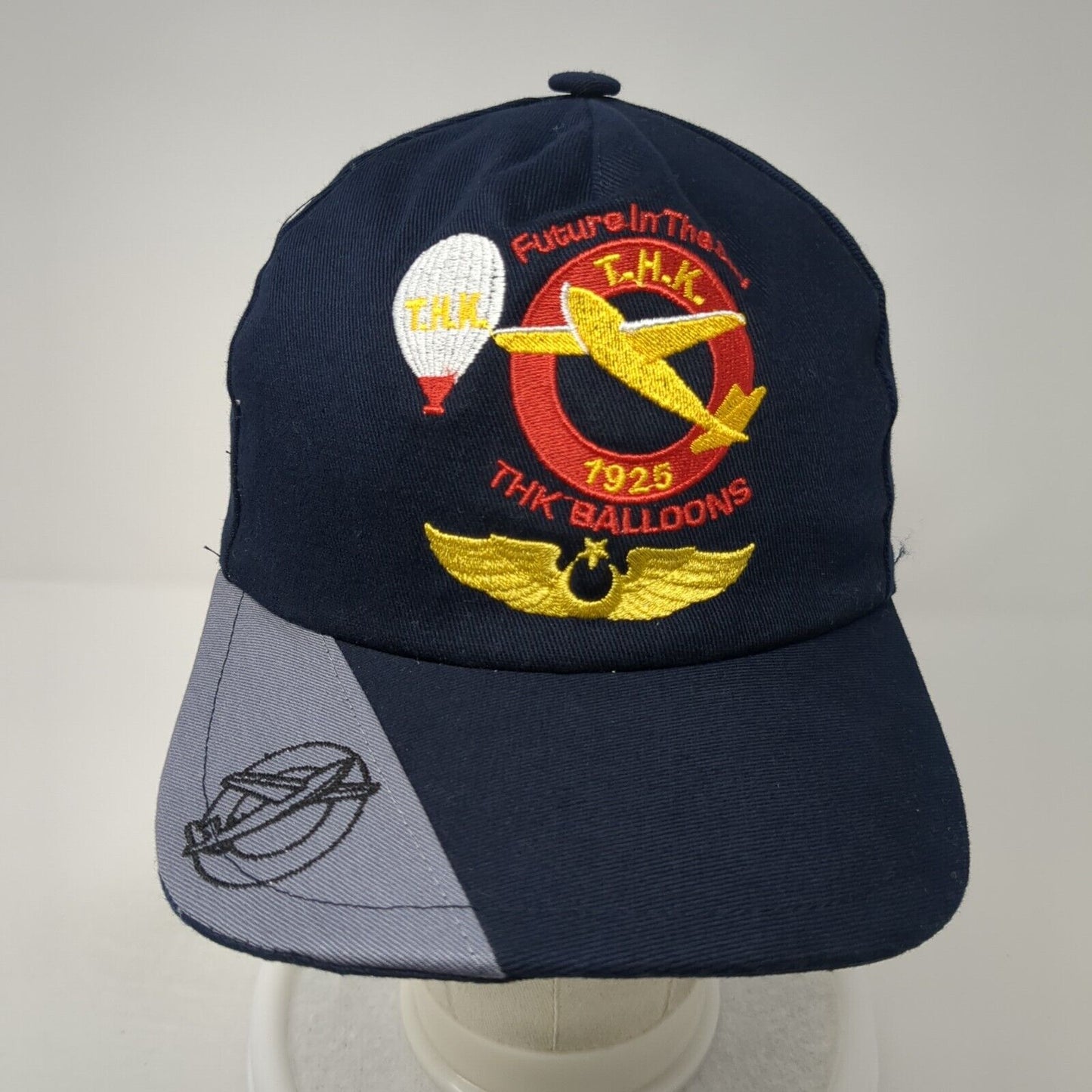 Future In The THK Balloons 1925 Strapback Baseball Cap Blue One Size Adjustable