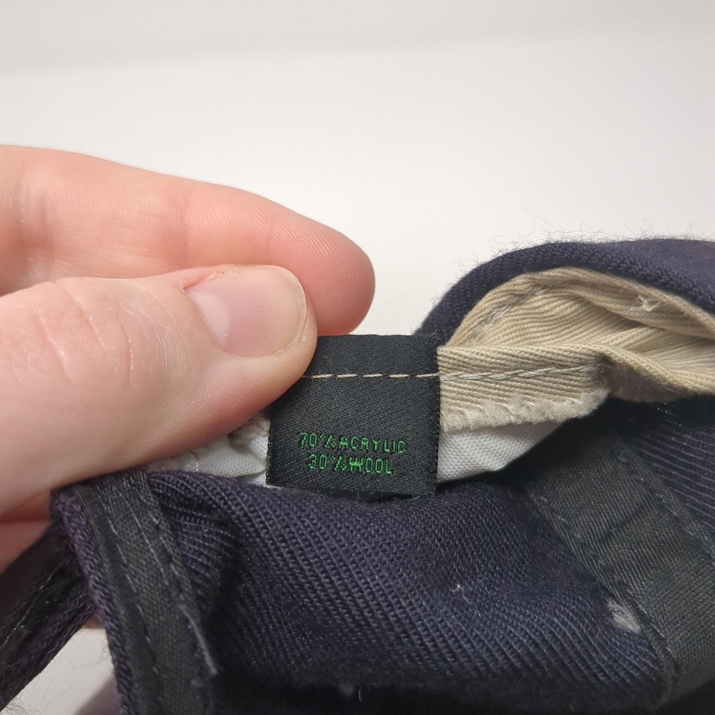 Braves Lemont Strapback Hat Blue Large Adjustable 6 Panel Richardson
