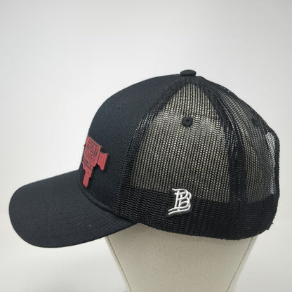 Branded Bills Trucker Hat Black One Size Mesh Back Snapback Front Runner Films