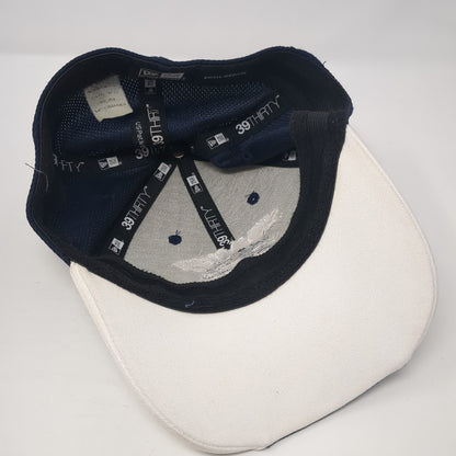 Skyview Hawks Fitted Hat Blue Medium Embroidered New Era 39Thirty