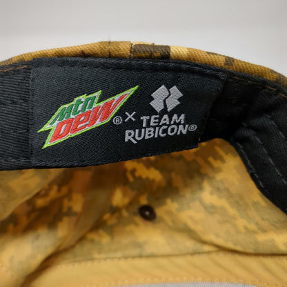 Acme Hat Co Mtn Dew Team Rubicon Digital Camo Brown Baseball Cap One Size Hat