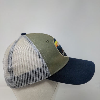 Great Smoky Mountains Snapback Mesh Back Trucker Hat Multi One Size