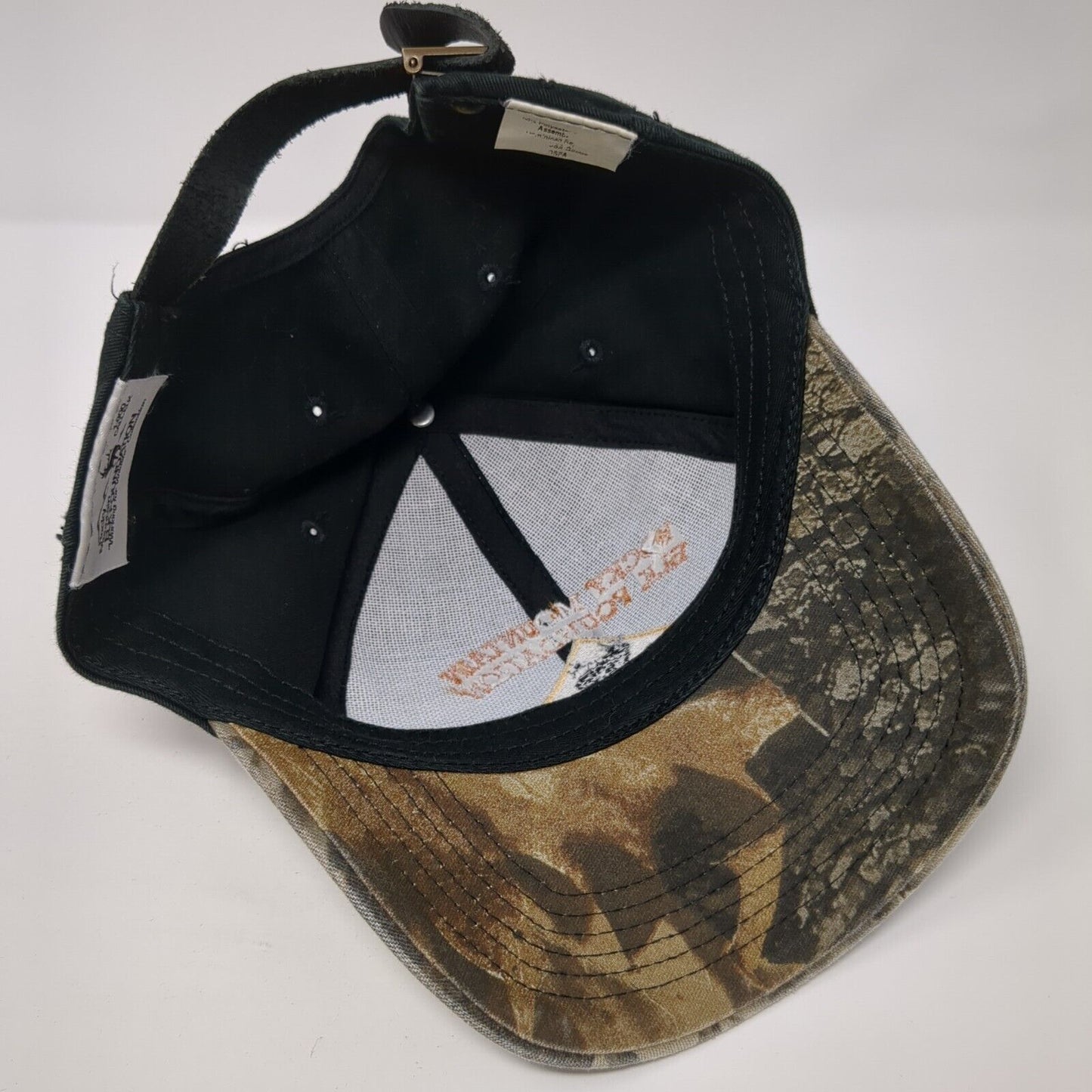 Rocky Mountain Elk Foundation Sponsor Slideback Hat Camouflage OS Adjustable