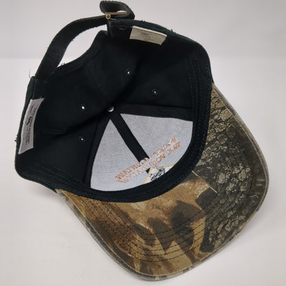 Rocky Mountain Elk Foundation Sponsor Slideback Hat Camouflage OS Adjustable