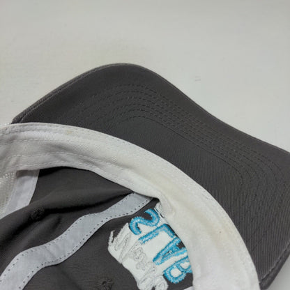 Marble Slab Creamery Strapback Mesh Back Trucker Hat Gray Adult 6 Panel