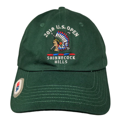 USGA Golf Men's Slideback Hat 2018 U.S. Open Shinnecock Hills Logo Embroidered