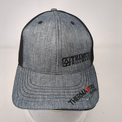 Trimco Millwork Strapback Mesh Back Hat Gray OSFA Therma-Tru Doors