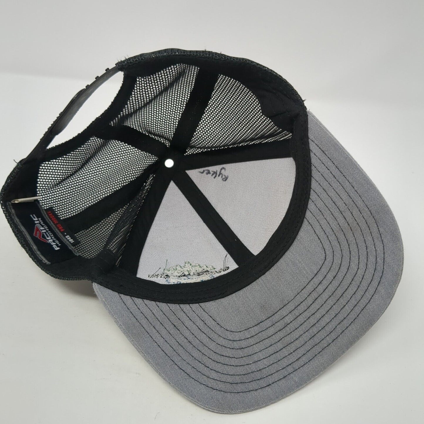 Camp Ida-Haven Snapback Trucker Hat Gray One Size Pacific Headwear