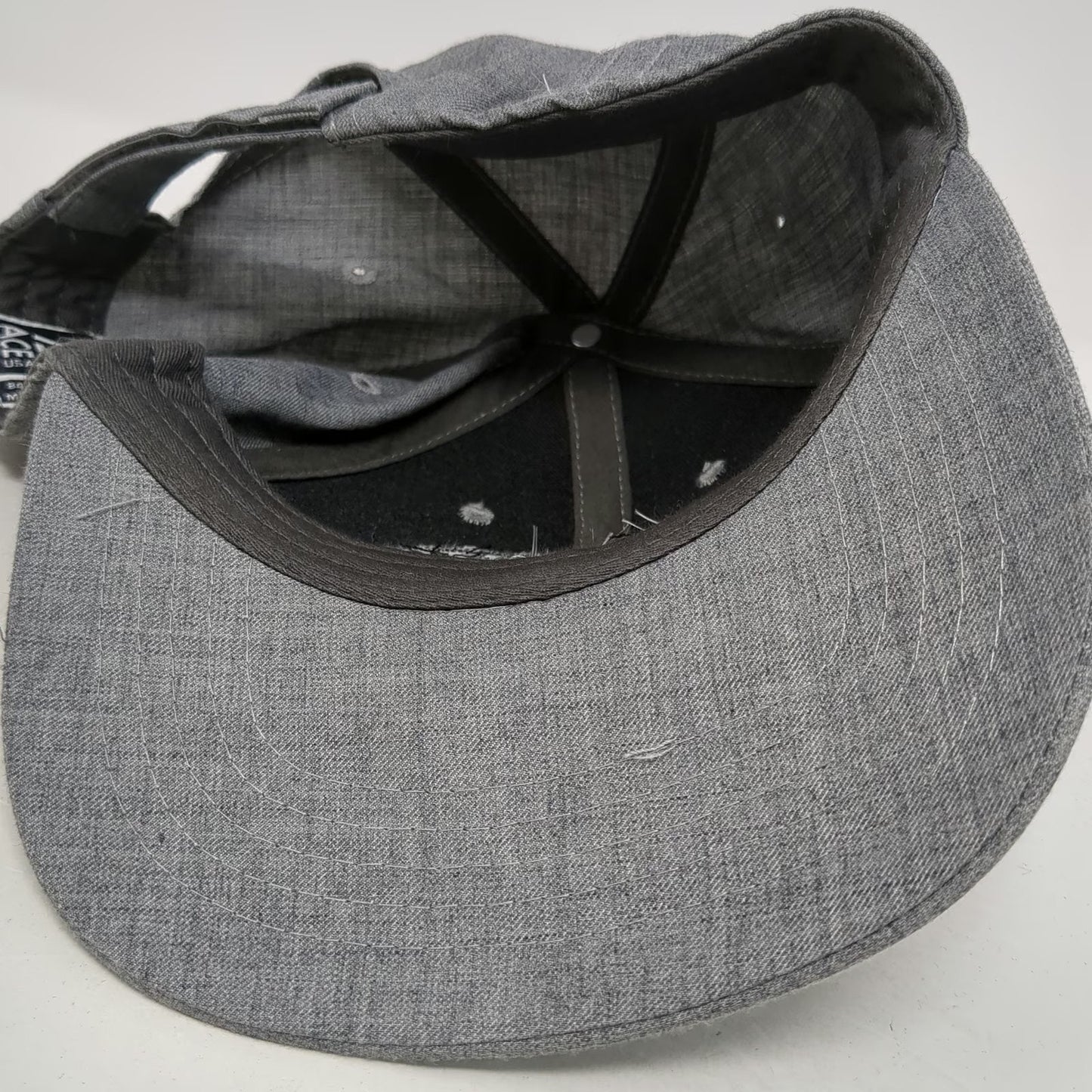 ACE USA Baseball Cap Gray One Size International Spy Museum DC Strapback Hat