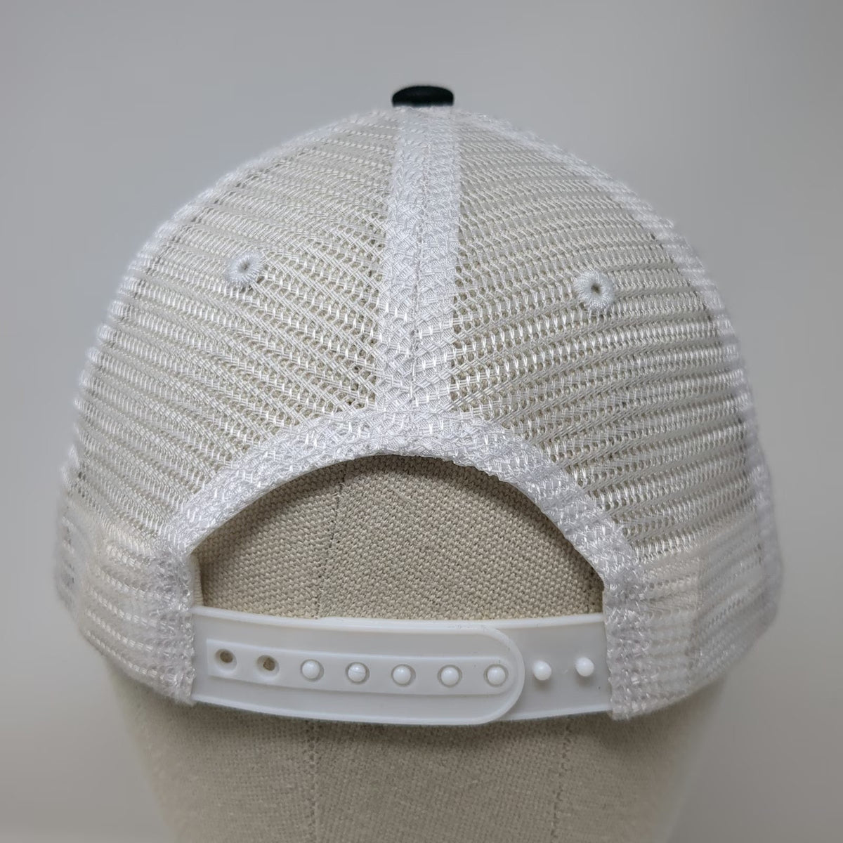 Trucker Hat Black White One Size Idaho Asphalt Supply Inc Snapback Paving Mesh