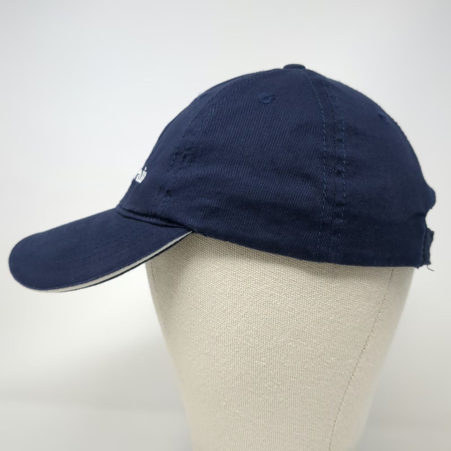 Pedigree Baseball Cap Blue One Size Poulin Grain Sandwich Brim Embroidery Hat