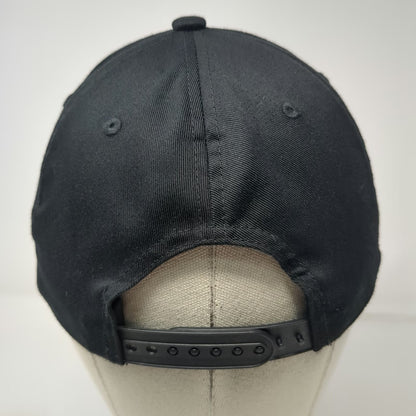 Port Authority Snapback Black Hat One Size Penn Heroes Play Embroidered Shield