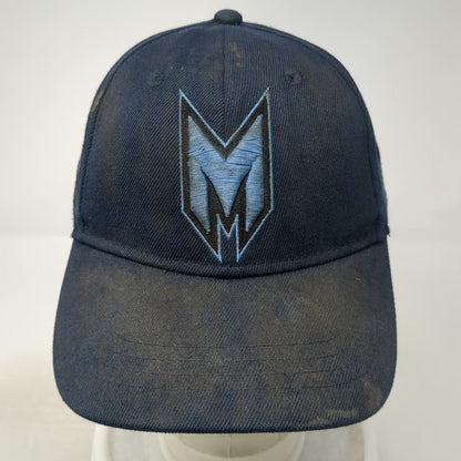 Monster Jam Snapback Blue One Size Megalodon Monster Truck Hat M Logo Embroidery