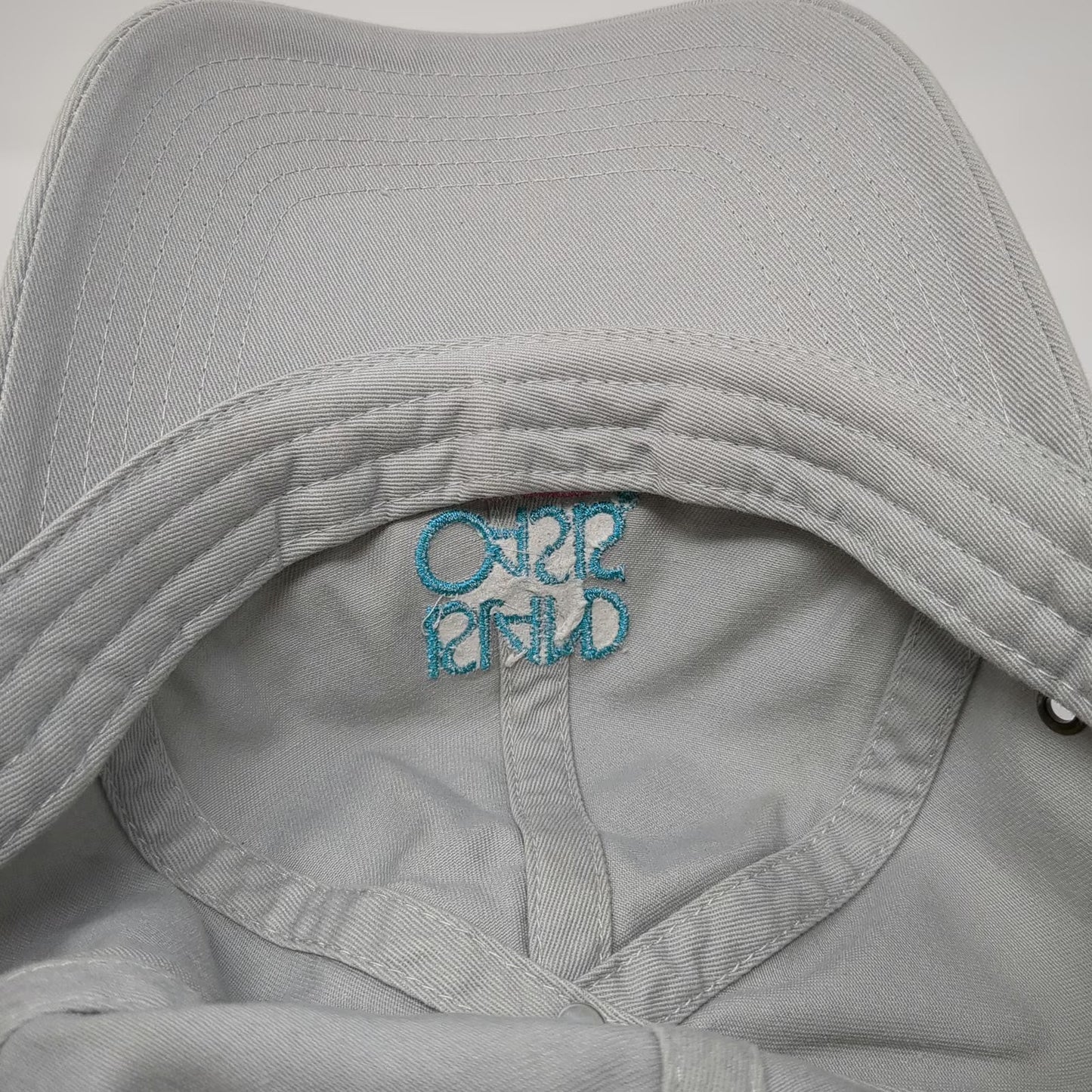 Island Oasis Baseball Cap Gray One Size Slideback Frozen Beverages Graphic Hat