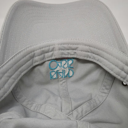Island Oasis Baseball Cap Gray One Size Slideback Frozen Beverages Graphic Hat
