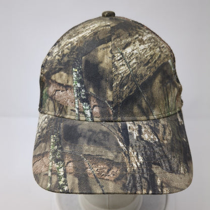 Signatures Strapback Hat Camouflage One Size Adjustable Vented Holes Blank