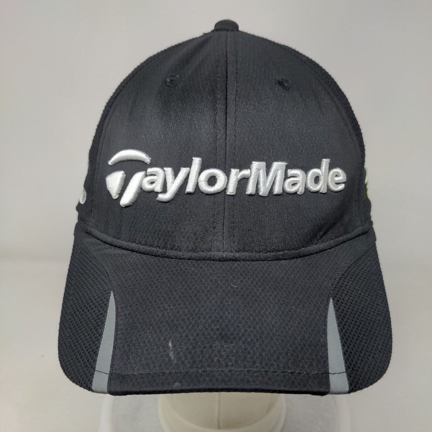 TaylorMade R11S Strapback Hat Black OSFA Adjustable Embroidered
