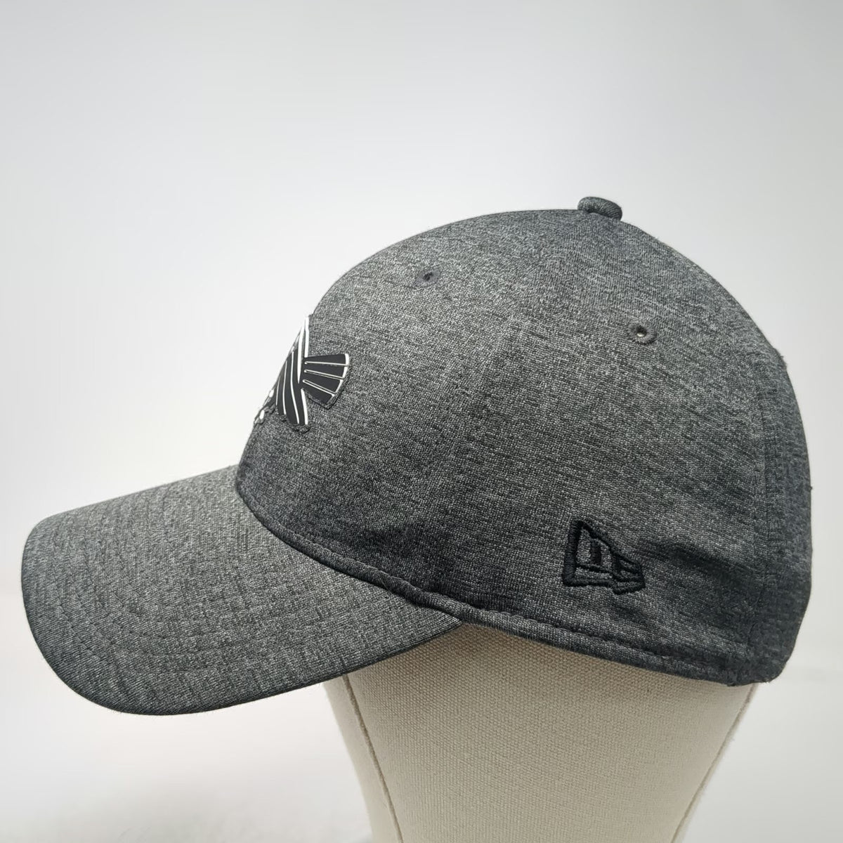 Baltimore Orioles MLB New Era Baseball Cap Hat Gray L 39THIRTY Stretch Fit Tonal