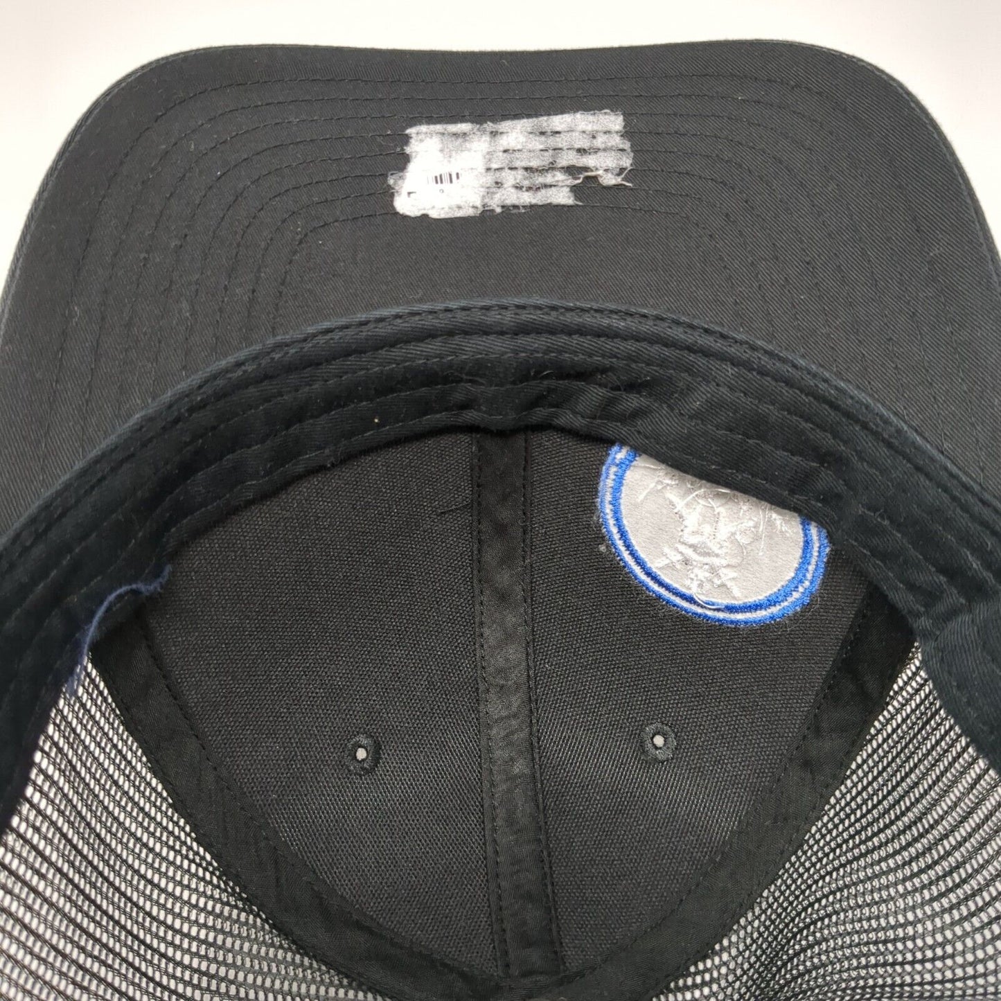 D.E.A. MMXVII Snapback Trucker Hat Black One Size Mesh Back Richardson