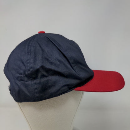 Twins Enterprise Men's Snapback Hat Blue Red Size OSFA Atlanta Braves Vintage