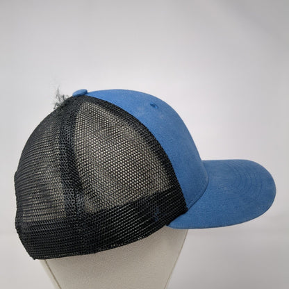 Idaho Patch Mesh Back Trucker Hat Blue One Size Arcadian Outfitters