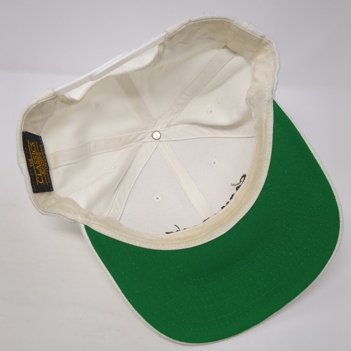 Cash App Me Snapback Hat White One Size Adjustable Embroidered Classics Yupoong